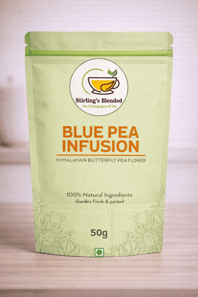 Blue Pea Infusion, herbal blue tea, blue tea bags, light blue tea, blue tea herbal infusion